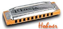 Hohner diatonic harmonica